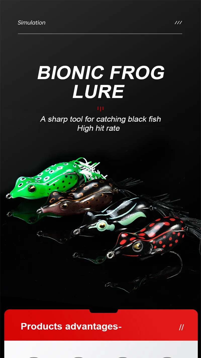 Bionic frog lure