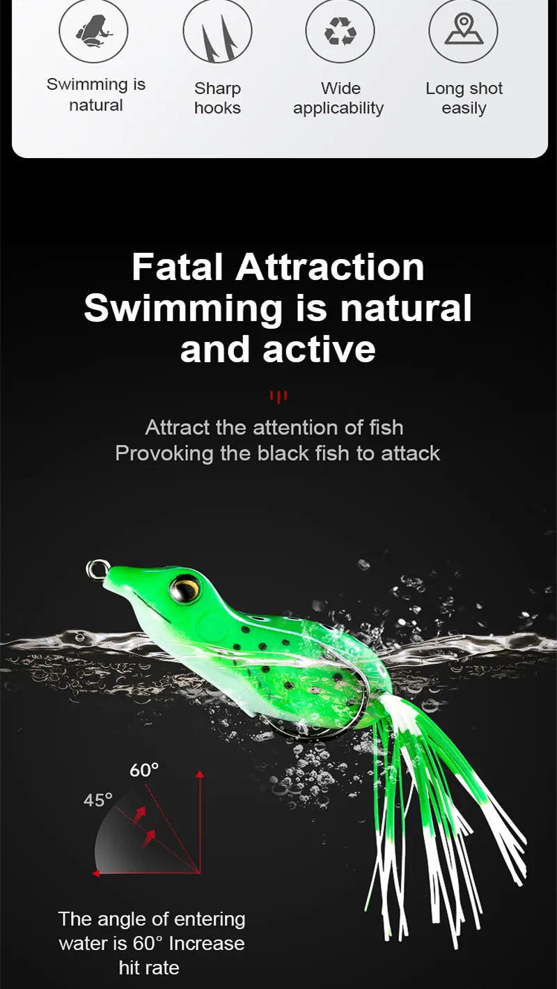 Bionic frog lure
