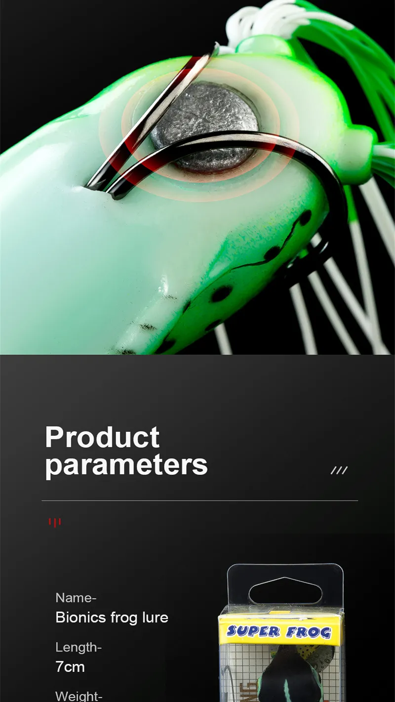 Bionic frog lure