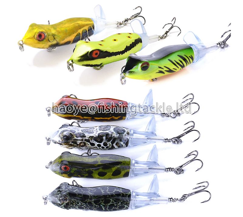  Fishing Hard Lures High Quality 11g 7 Colors Popper Lure