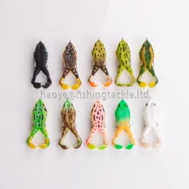 Hot Sale Economical Custom Design Soft Frog Lure 10 Colors Bait Frog Bait