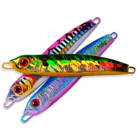 2021 New Model Shore And Slow Pitch Jigging Lure Long Casting Metal Artificial Lead Fish