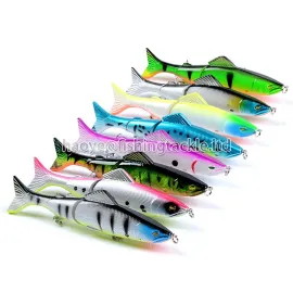 8-color multi-section bionic bait 13cm/21g full swimming layer