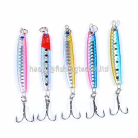 5-color iron plate lead fish metal bait full swimming layer 6.5cm/13.2g