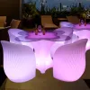 RGB 16 Color Changing Remote Control Light up Sofa Set Illuminated LED Chair for Party Events