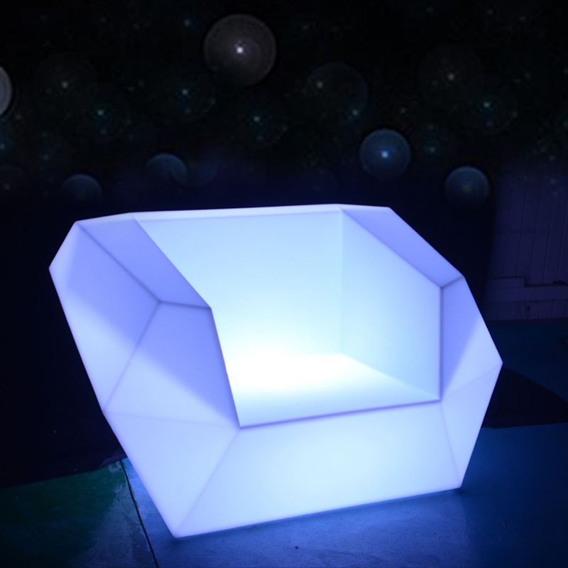 Furniture rechargeable color changing led bar chair,led sofa,sofa with