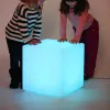 RGB Color Changing LED Cube / LED Chairs / Light Cube Seat