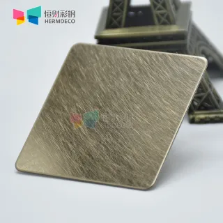 201 304 316 430 pvd colored vibration stainless steel sheet