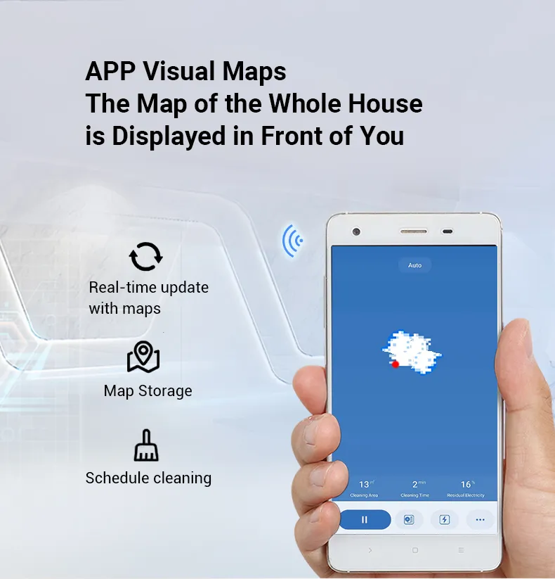 Aspiradora Robot V3s Pro Aspira - Trapea - Pule - Wifi - App Para Mapear  Zonas - Control Remoto - Giroscopio Profesional - Sensor Obstaculos - Alta  Potencia 200