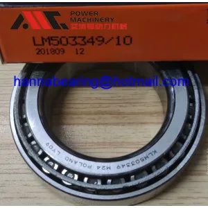LM503349/10 Poland Tapered Roller Bearing 45.987x74.976x18mm