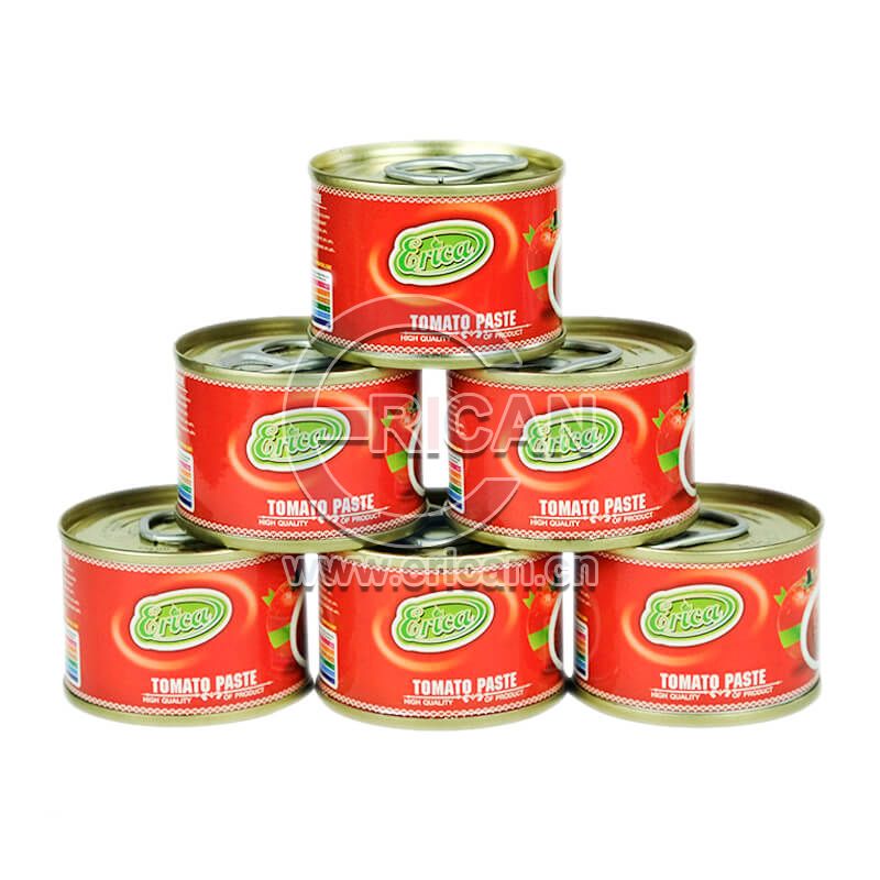 High Quality Easy Open Double Concentrated Tin Tomato Paste 28-30% Brix in Canned