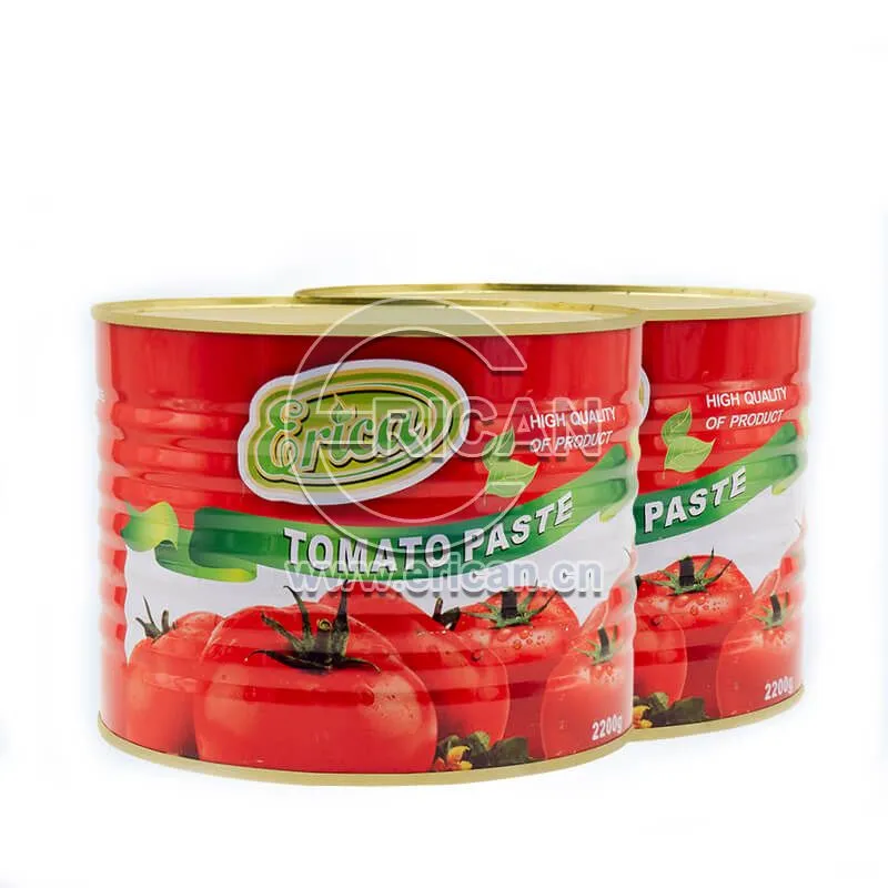 High Quality Pure Nature Tomato Paste 28-30% Brix Available in Different Sizes OEM/ODM Supported Packaged in Boxes or Bulk