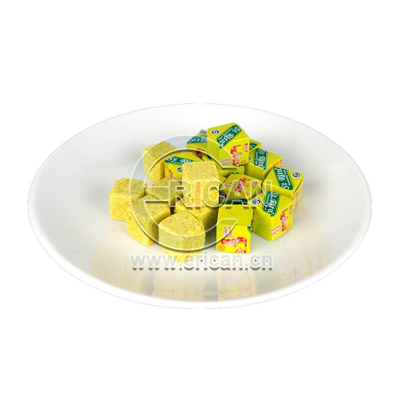 Cube d'épices d'assaisonnement à saveur variée séchée mélangée