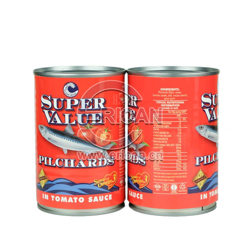 Canned Pilchards in Tomato Sauce