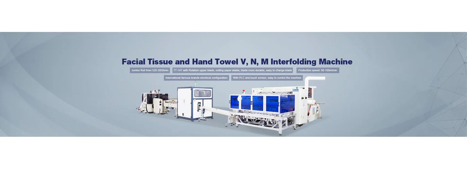 Facial Tissue Paper and Hand Towel Folding Machine