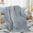 Aangepaste flanellen elektrische deken, verwarmd deken