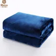 Flannel Heated Blanket Electric Throw, 50