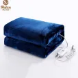 Cobertor aquecido de flanela manta elétrica, cobertores de aquecimento rápido de 50 