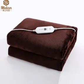 暖かさのダブル/ラージ電気毛布コントロール-すべての肌のための3つの熱設定