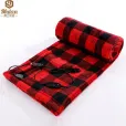 12V Electric Car Blanket, Trunk Travel Heated Blanket Fleece Travel Throw for Car and RV