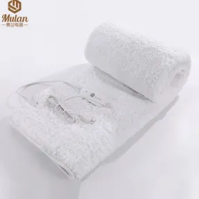 Manta de algodón, manta de tiro eléctrica calentada para el cojín de mesa del calentador de masaje 30 * 73 