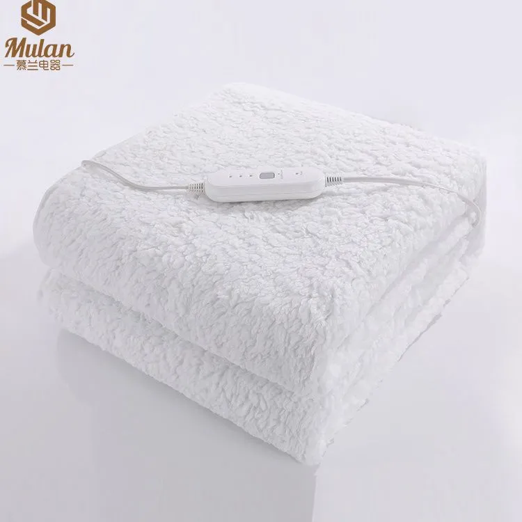 Super thick luxury Cotton electric blanket for massage warmer