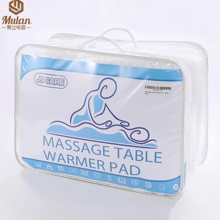 Cotton blanket, heated electric throw blanket for massage warmer table pad