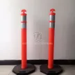 7KG Delineator Post With Rubber Base Traffic Post T Top Bollard 