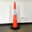 7KG T Top  Delineator Cone With Rubber Base Traffic Post T Top Bollard 