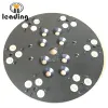 Piastra adattatore magnetica da 10 pollici / 250 mm per mole diamantate trapezoidali