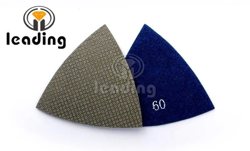 Triangle Electroplated Grinding Pads  400#.JPG