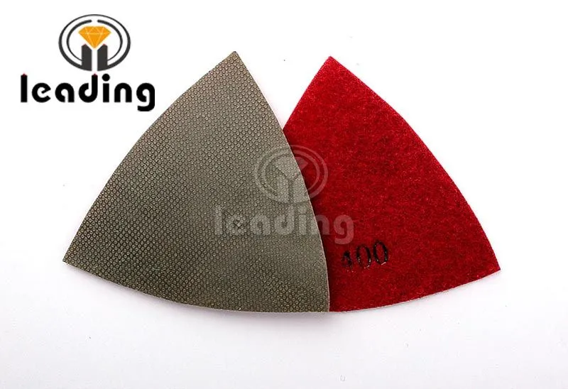 Triangle Electroplated Grinding Pads  400#.JPG