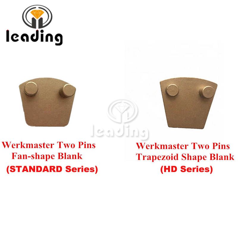 Werkmaster Concrete and Terrazzo Grinding Tooling - Square Seg