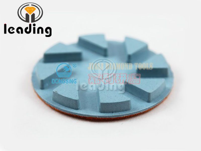 DONGSING Almofadas de polimento de piso de 80x5mm de 3 polegadas 3FP2-4