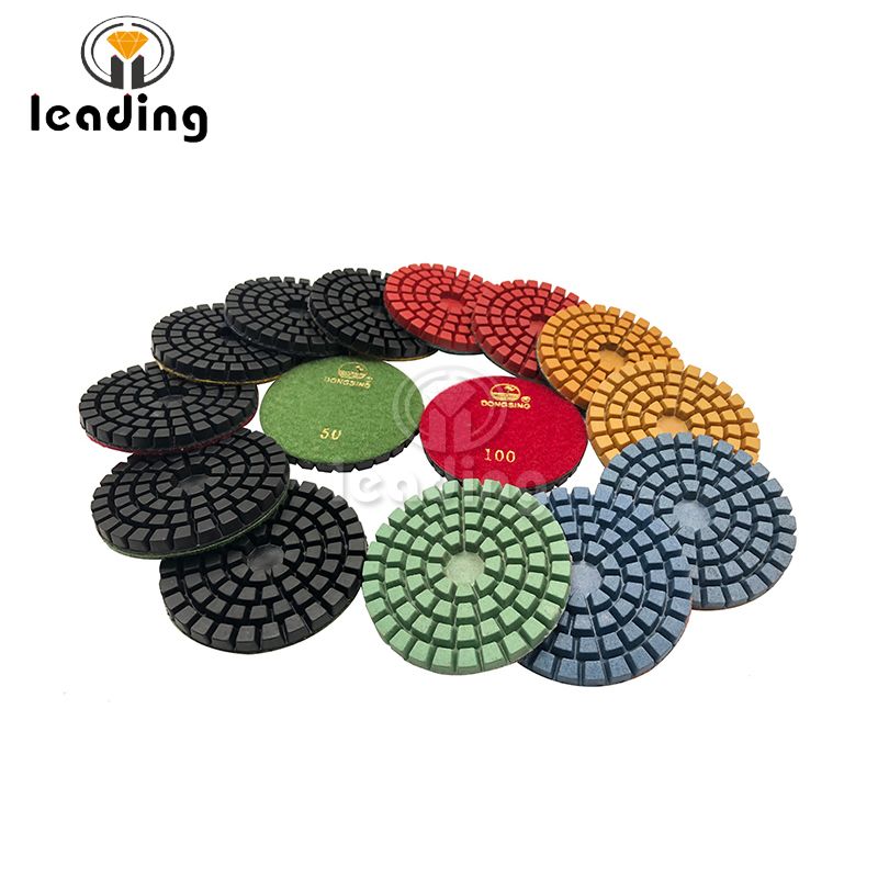 DONGSING 4 inch (100x7mm) Extra Thick Polishing Pads 4DS7