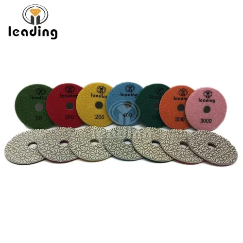 Premium Blossom White 7 Step Wet/Dry Polishing Pads