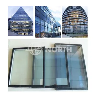 Safety Double Glazed Tempered Low E Insulated Glass , 1’’ Insulating Glass For Window Panes or Glass Dome
