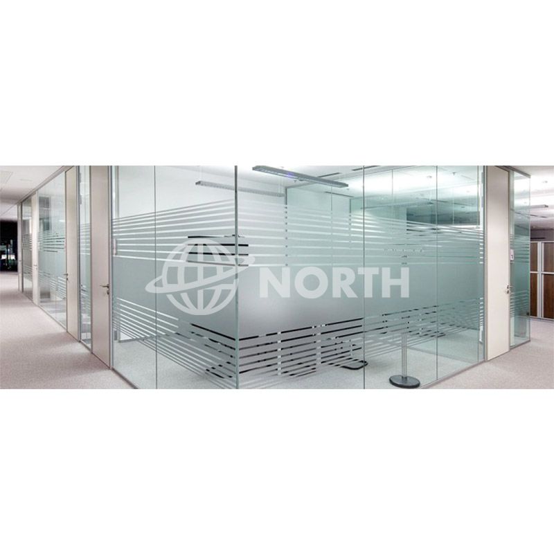 Proveedores de China Puertas interiores Pared divisoria de vidrio/Precios de pared de vidrio para oficina