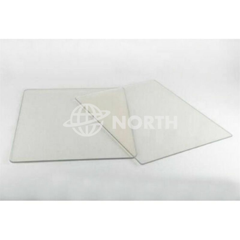 Vidrio de cerámica transparente de alta temperatura de 4 mm de espesor para cocina de inducción y estufa de gas