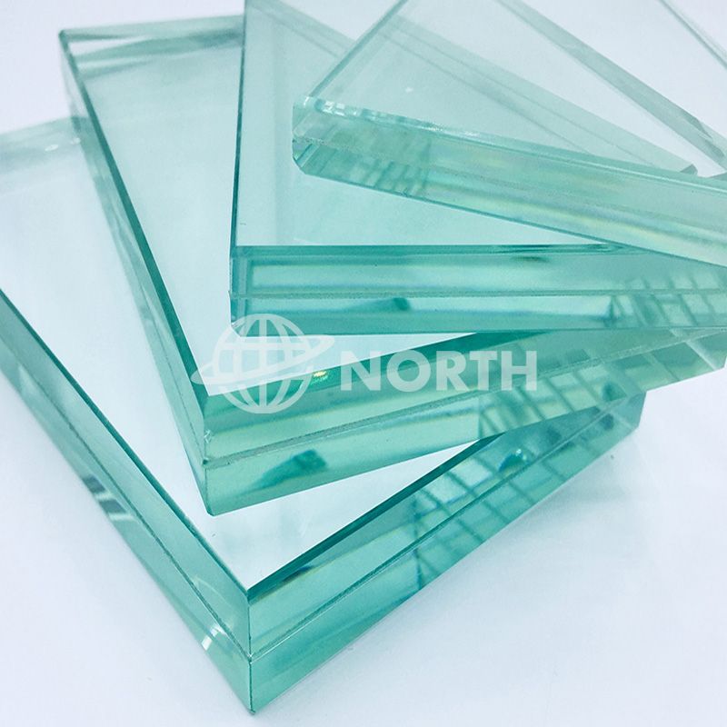 6mm 8mm 10mm Security Tempered Laminated Glass 12mm 15mm 19mm Low Iron Toughened Laminated Glass