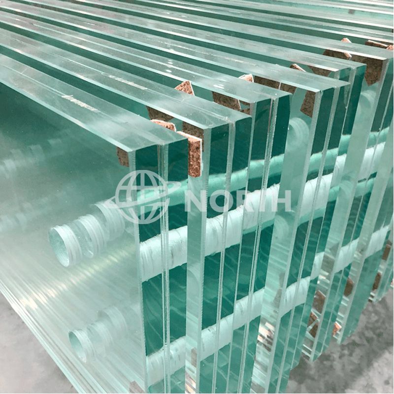 Standard glass sheet sizes 8mm 10mm low iron textured fused narrow