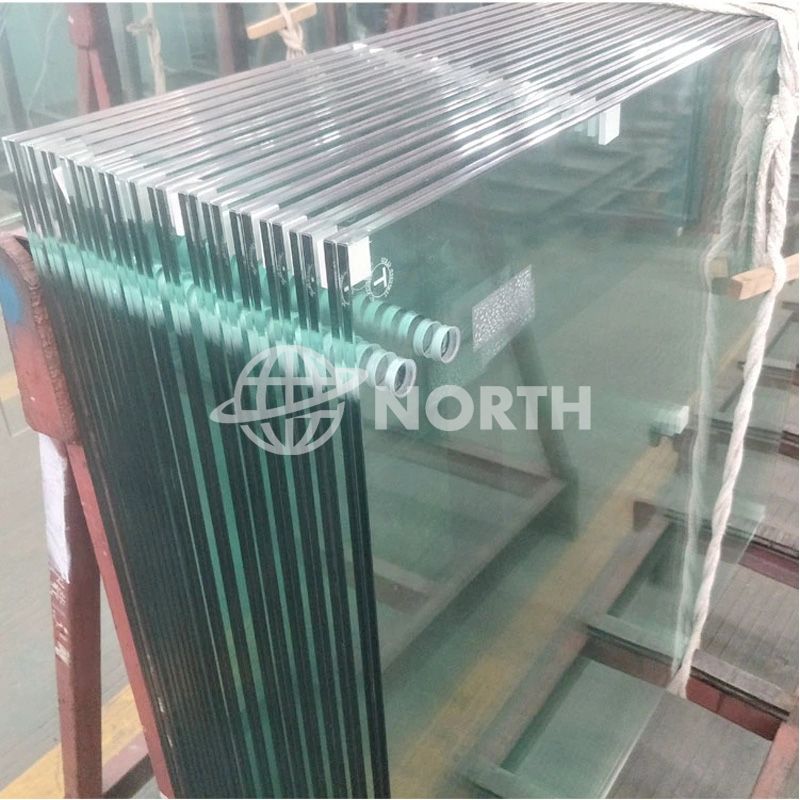 6mm 8mm 10mm Security Tempered Laminated Glass, 12mm 15mm 19mm Low Iron Toughened Laminated Glass