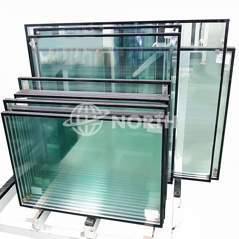 1'' Unidades de vidro oco de vidro duplo espesso com isolamento transparente para cúpula de vidro de construção