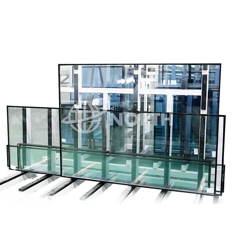  وحدات زجاجية معزولة من الزجاج المزدوج السميك مقاس 1 بوصة لبناء قبة زجاجية 