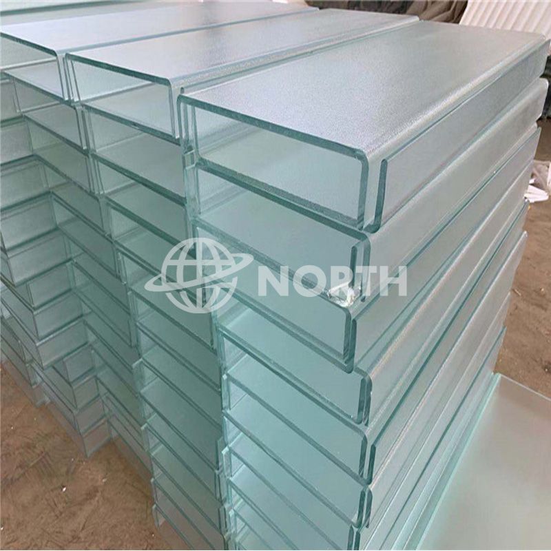 7mm U Channel Glass Widely Used For Staircase