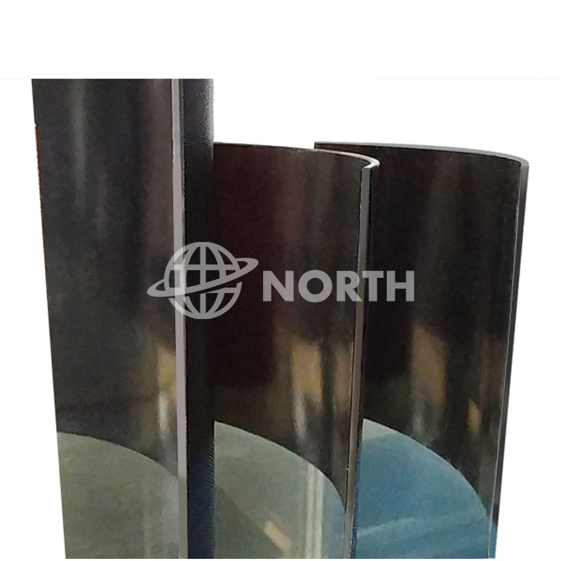 6 mm schwarzes Keramikglas für die Herstellung von Kamintüren
