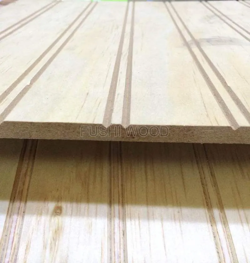 Slotted Plywood Panels
