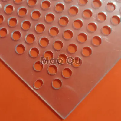 Custom Cut Plastic Sheets Perforated Plastic Mesh Sheet - China