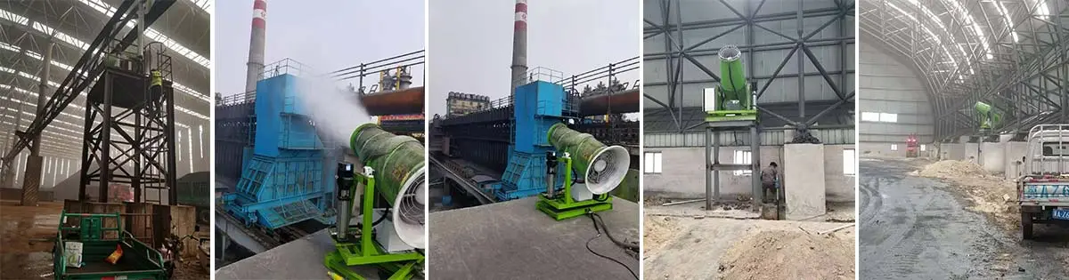 Fog cannon for Shijiazhuang Yuncheng Jinxin Coking Co., Ltd.