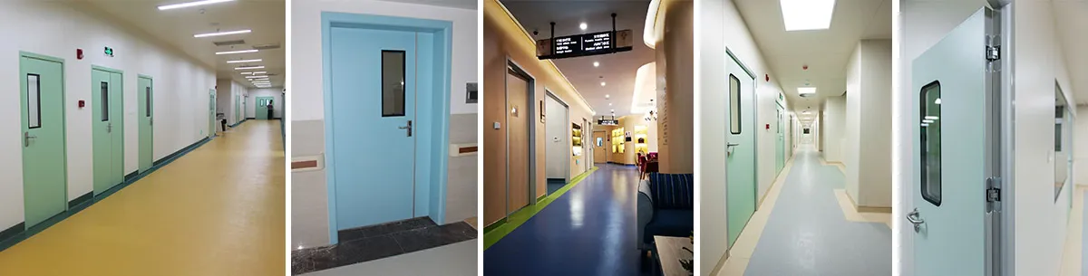 Steel ward door will become a hospital door boom